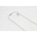 Necklace Strand String Beaded Rainbow Moon Stone Diamond Cut Bead Women D952